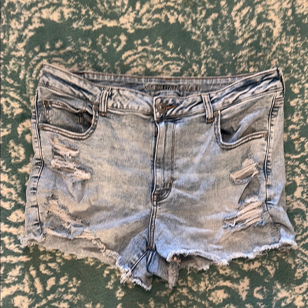 American Eagle hi-rise shortie size 18